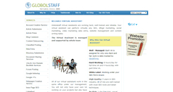Desktop Screenshot of globolstaff.com
